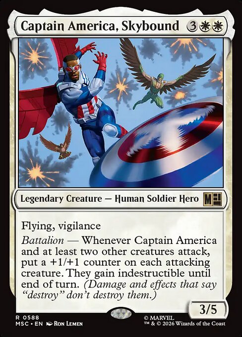 Captain America, Skybound (msc-588)