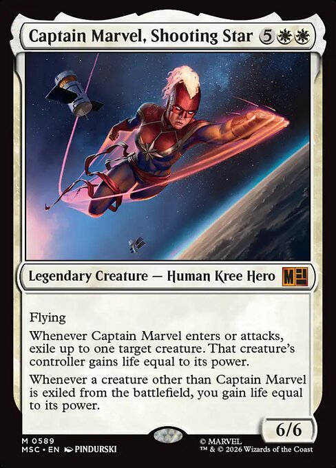 Captain Marvel, Shooting Star (msc-589)