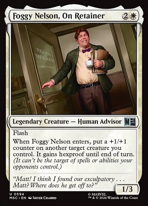Foggy Nelson, On Retainer (msc-594)