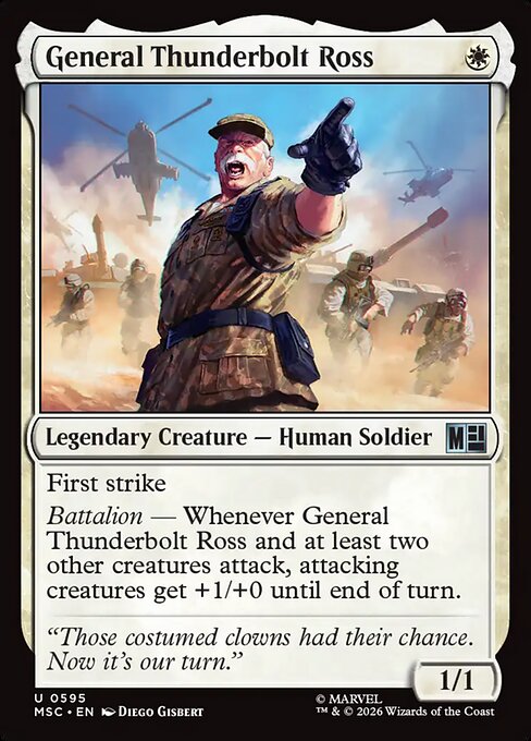 General Thunderbolt Ross (msc-595)