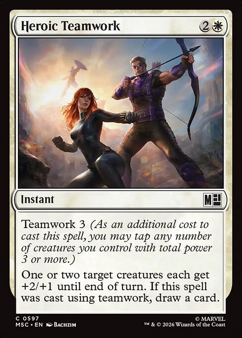 Heroic Teamwork (msc-597)