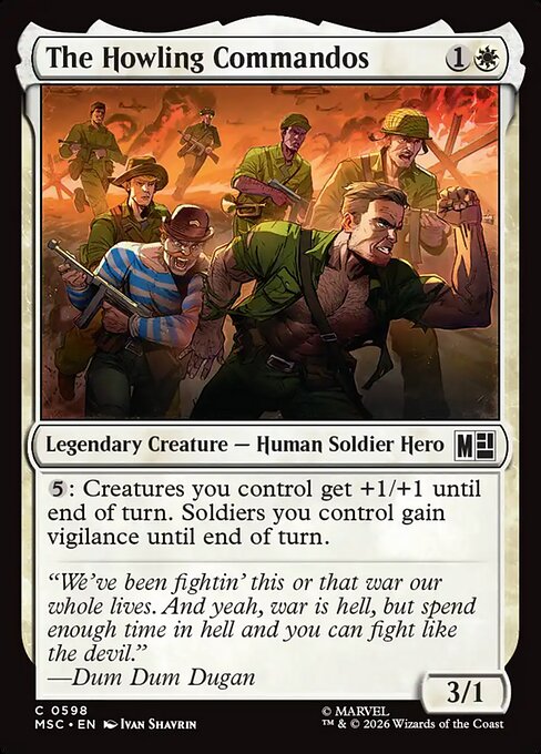 The Howling Commandos (msc-598)