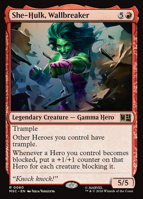 She-Hulk, Wallbreaker (msc-60)