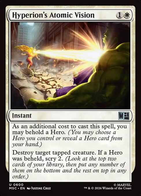 Hyperion's Atomic Vision (msc-600)