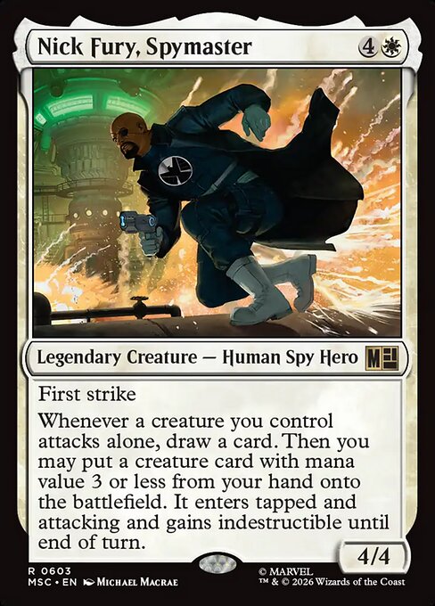 Nick Fury, Spymaster (msc-603)