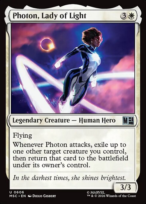Photon, Lady of Light (msc-606)