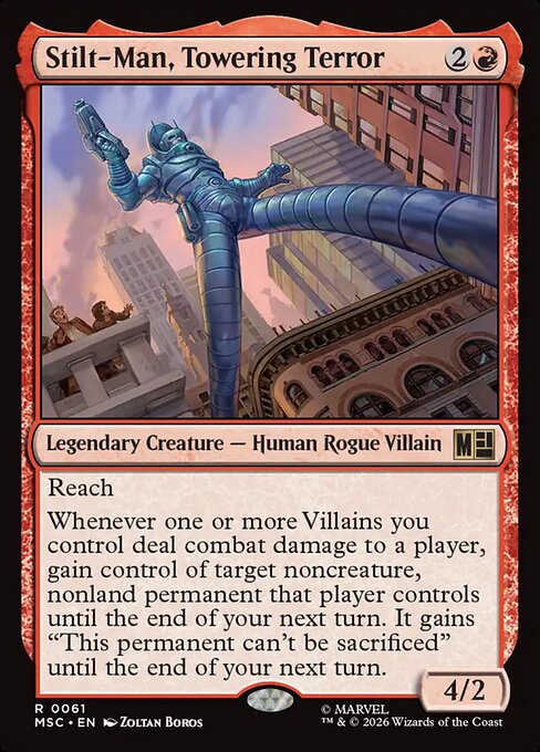 Stilt-Man, Towering Terror (msc-61)
