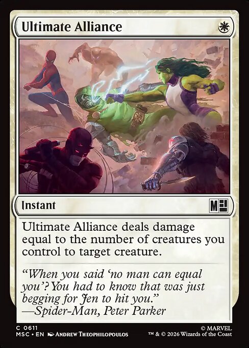 Ultimate Alliance (msc-611)
