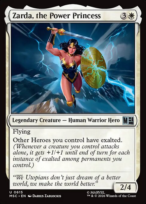 Zarda, the Power Princess (msc-615)