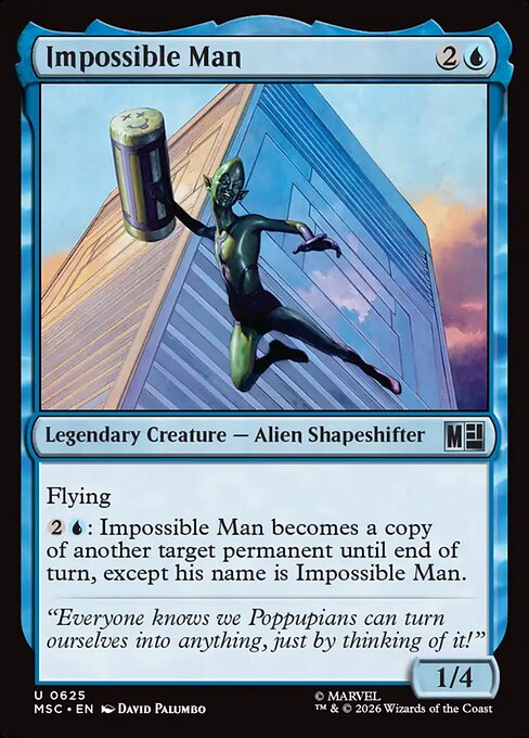 Impossible Man (msc-625)