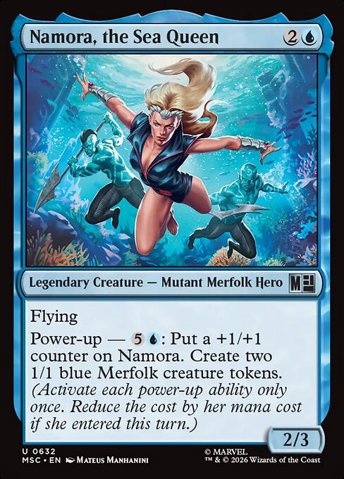 Namora, the Sea Queen (msc-632)