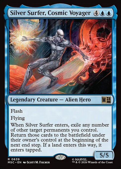 Silver Surfer, Cosmic Voyager (msc-639)