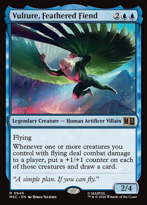 Vulture, Feathered Fiend (msc-645)