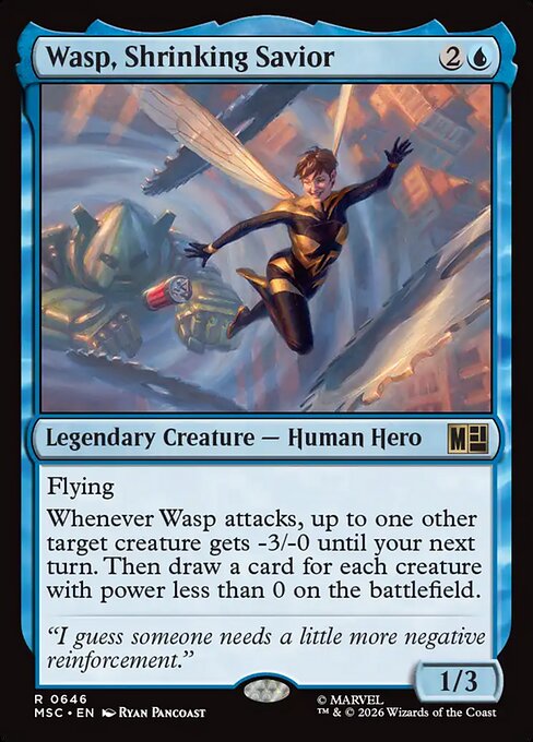 Wasp, Shrinking Savior (msc-646)