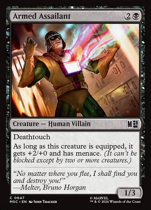 Armed Assailant (msc-647)