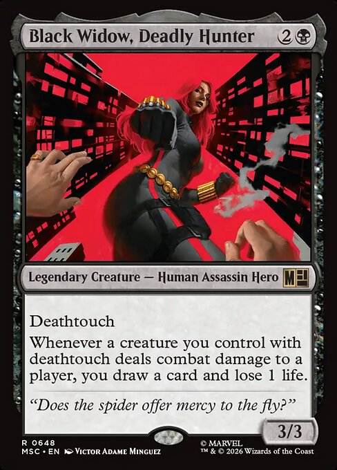 Black Widow, Deadly Hunter (msc-648)