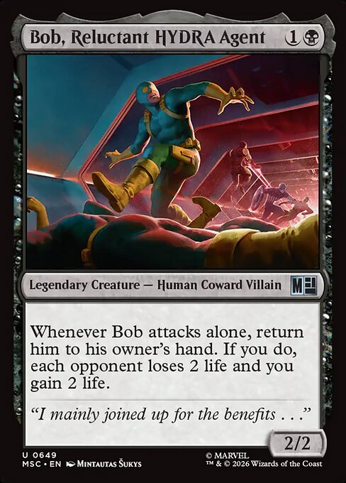 Bob, Reluctant HYDRA Agent (msc-649)