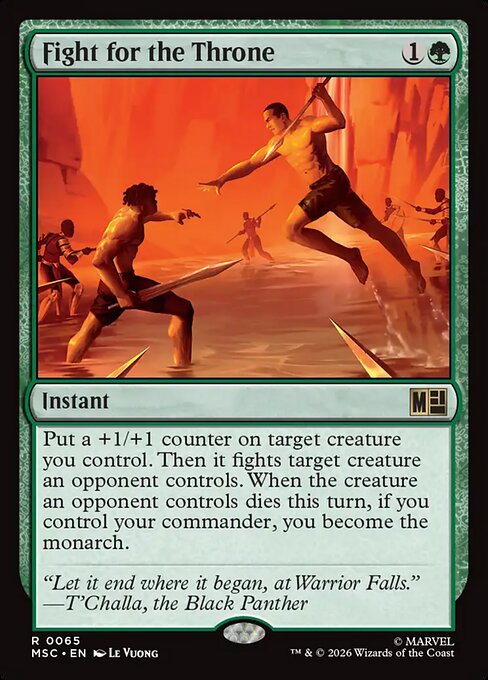 Fight for the Throne (msc-65)