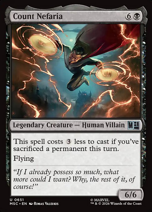 Count Nefaria (msc-651)