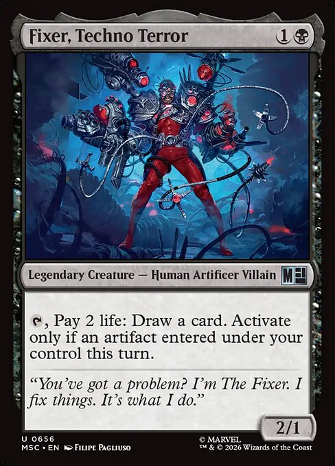 Fixer, Techno Terror (msc-656)