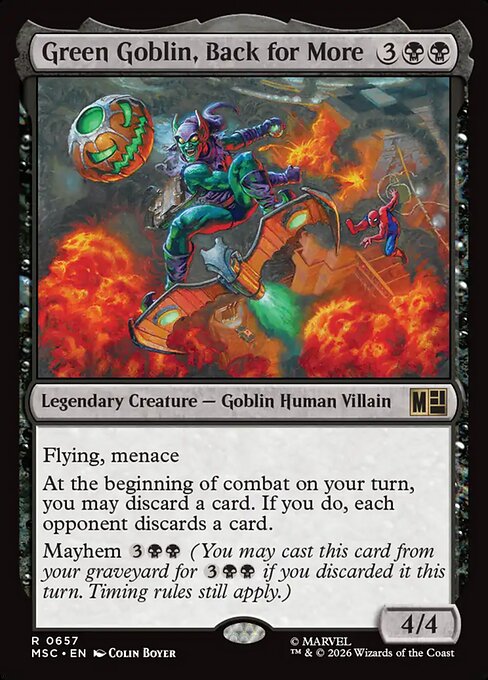 Green Goblin, Back for More (msc-657)