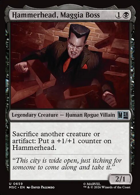 Hammerhead, Maggia Boss (msc-659)