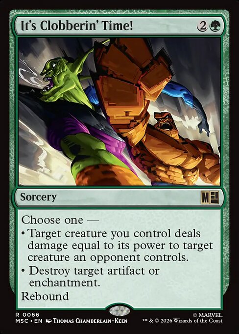 It's Clobberin' Time! (msc-66)