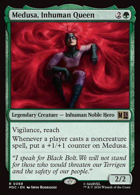 Medusa, Inhuman Queen (msc-68)