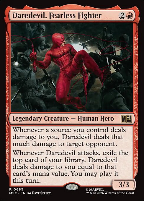 Daredevil, Fearless Fighter (msc-685)