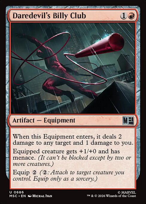 Daredevil's Billy Club (msc-686)