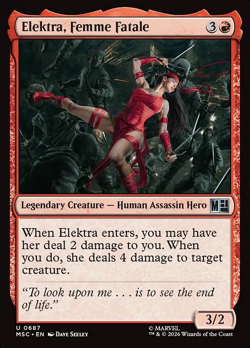 Elektra, Femme Fatale (msc-687)