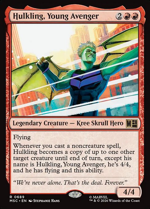 Hulkling, Young Avenger (msc-689)