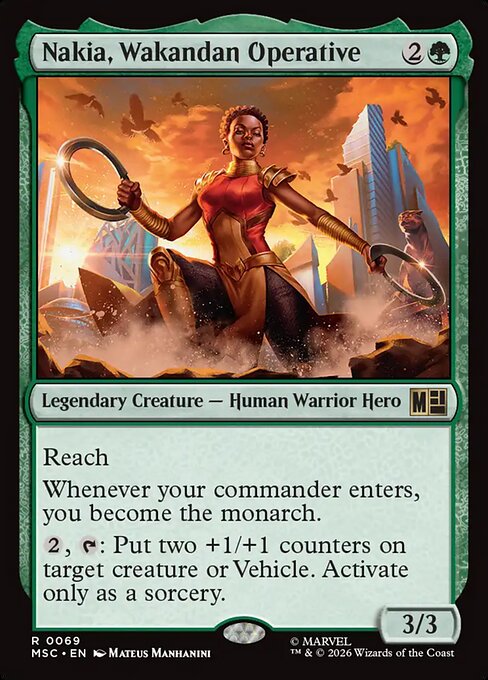 Nakia, Wakandan Operative (msc-69)