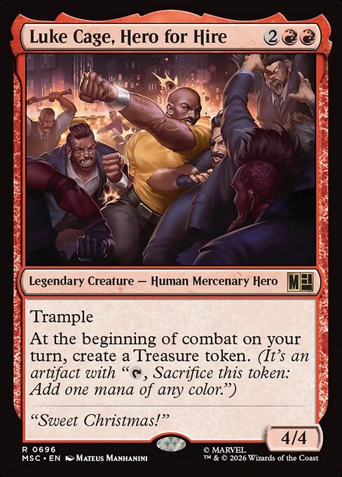 Luke Cage, Hero for Hire (msc-696)