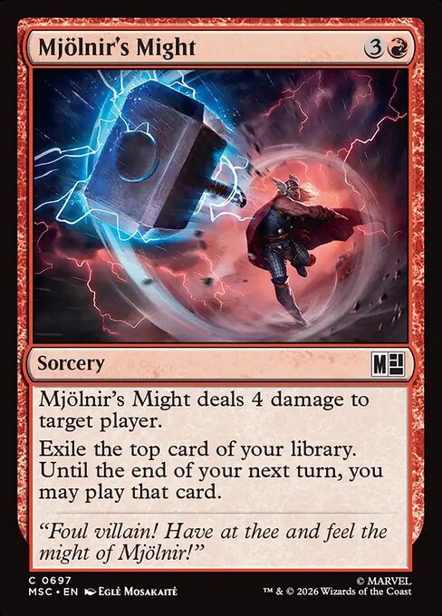 Mjölnir's Might (msc-697)