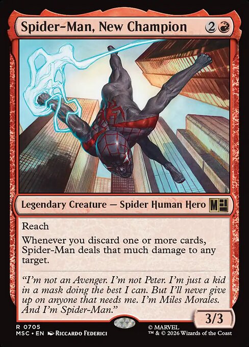 Spider-Man, New Champion (msc-705)