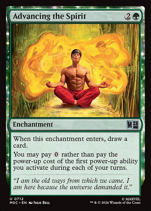 Advancing the Spirit (msc-712)