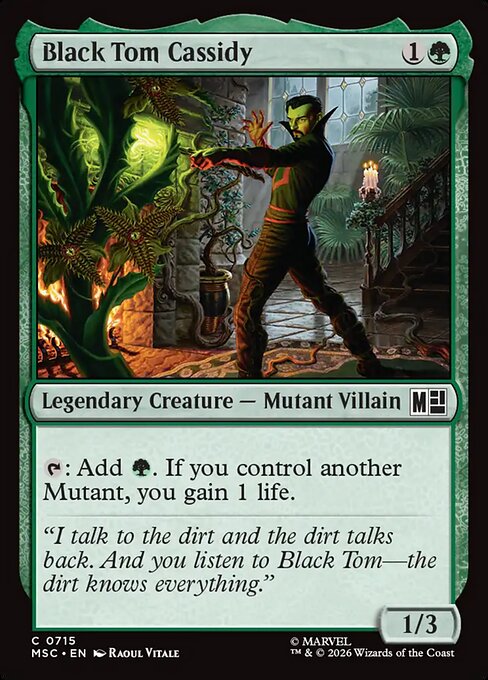 Black Tom Cassidy (msc-715)