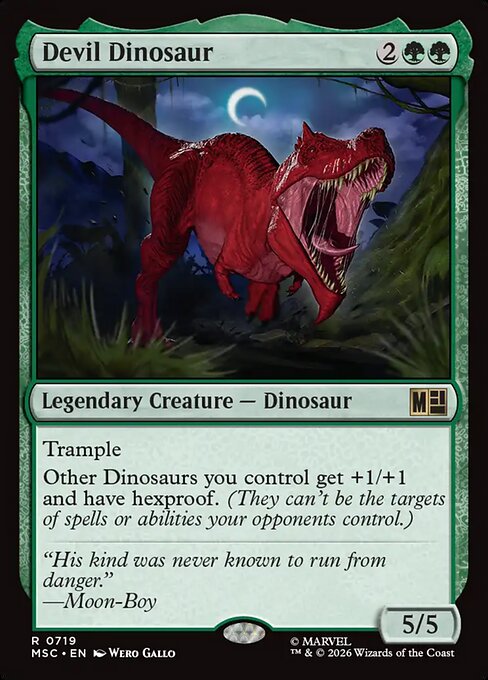 Devil Dinosaur (msc-719)