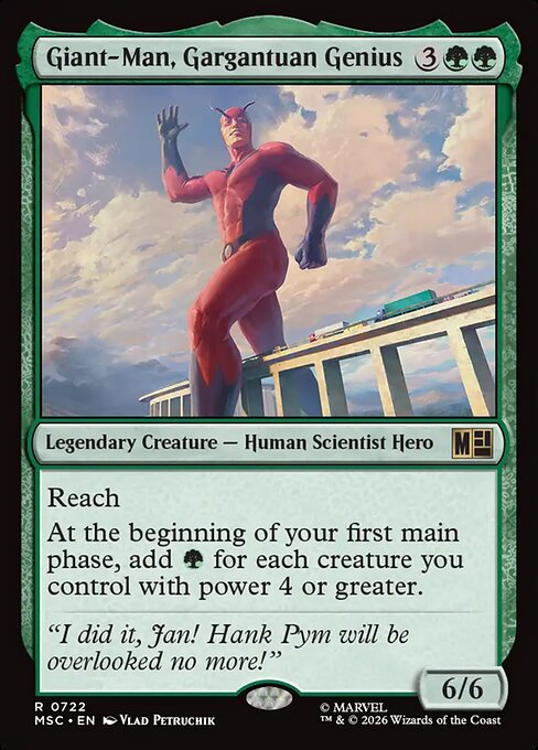 Giant-Man, Gargantuan Genius (msc-722)