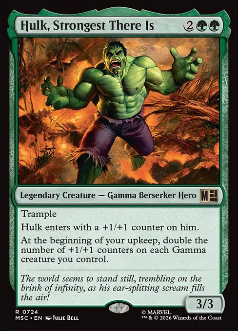 Hulk, Strongest There Is (msc-724)