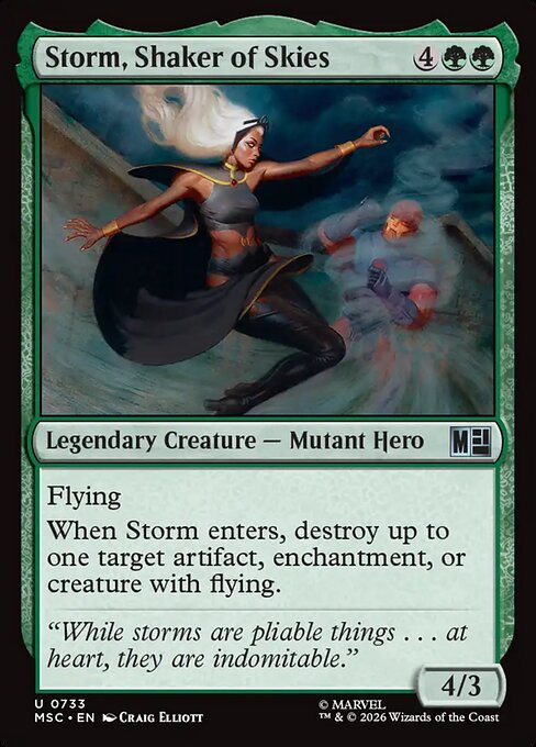 Storm, Shaker of Skies (msc-733)
