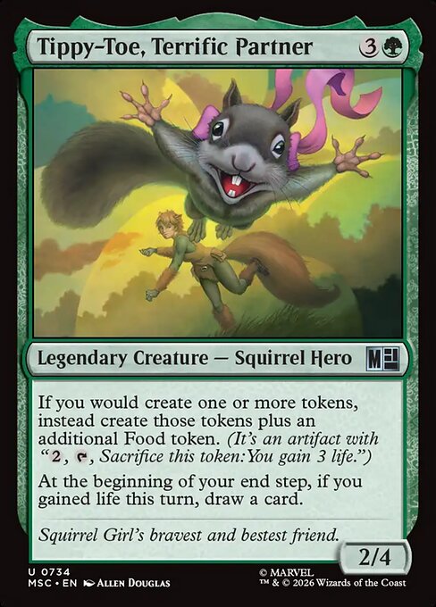 Tippy-Toe, Terrific Partner (msc-734)