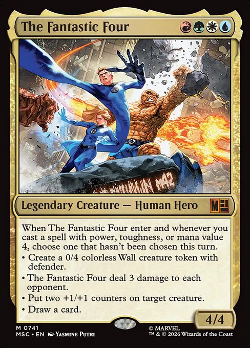 The Fantastic Four (msc-741)