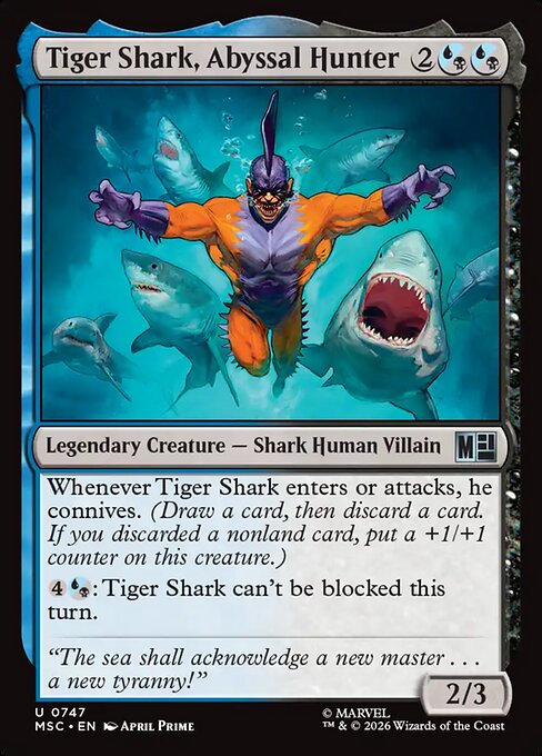 Tiger Shark, Abyssal Hunter (msc-747)