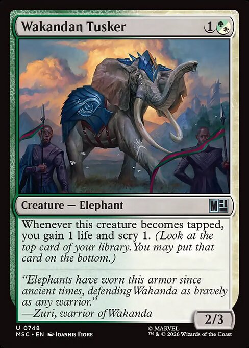 Wakandan Tusker (msc-748)