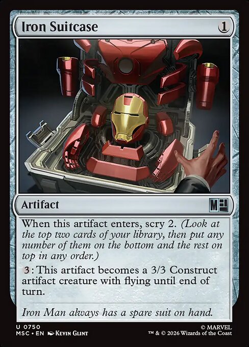 Iron Suitcase (msc-750)