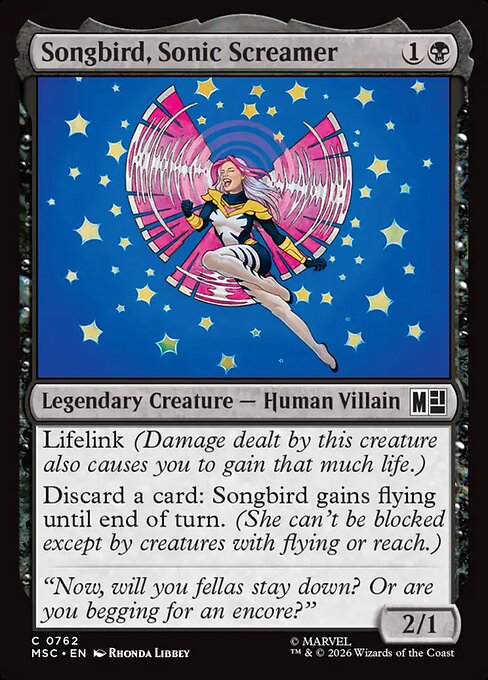 Songbird, Sonic Screamer (msc-762)