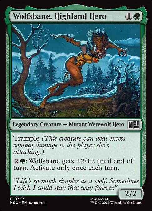 Wolfsbane, Highland Hero (msc-767)