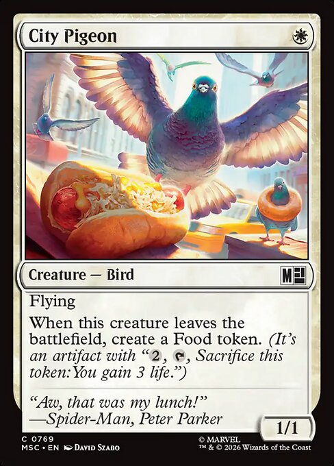 City Pigeon (msc-769)